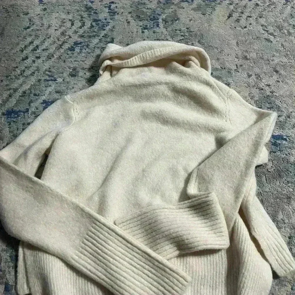 ALLSAINTS cream cowl neck sweater small - Picture 6 of 6